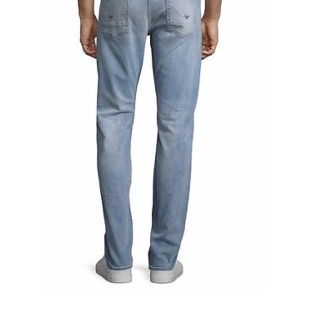Hudson Byron Washed Straight -fit Jeans For Men